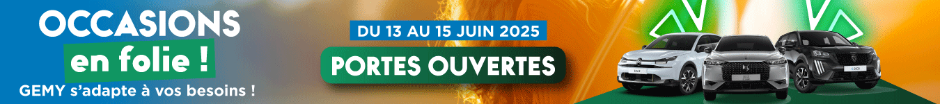 Offres exceptionnelle véhicules Portes Ouvertes